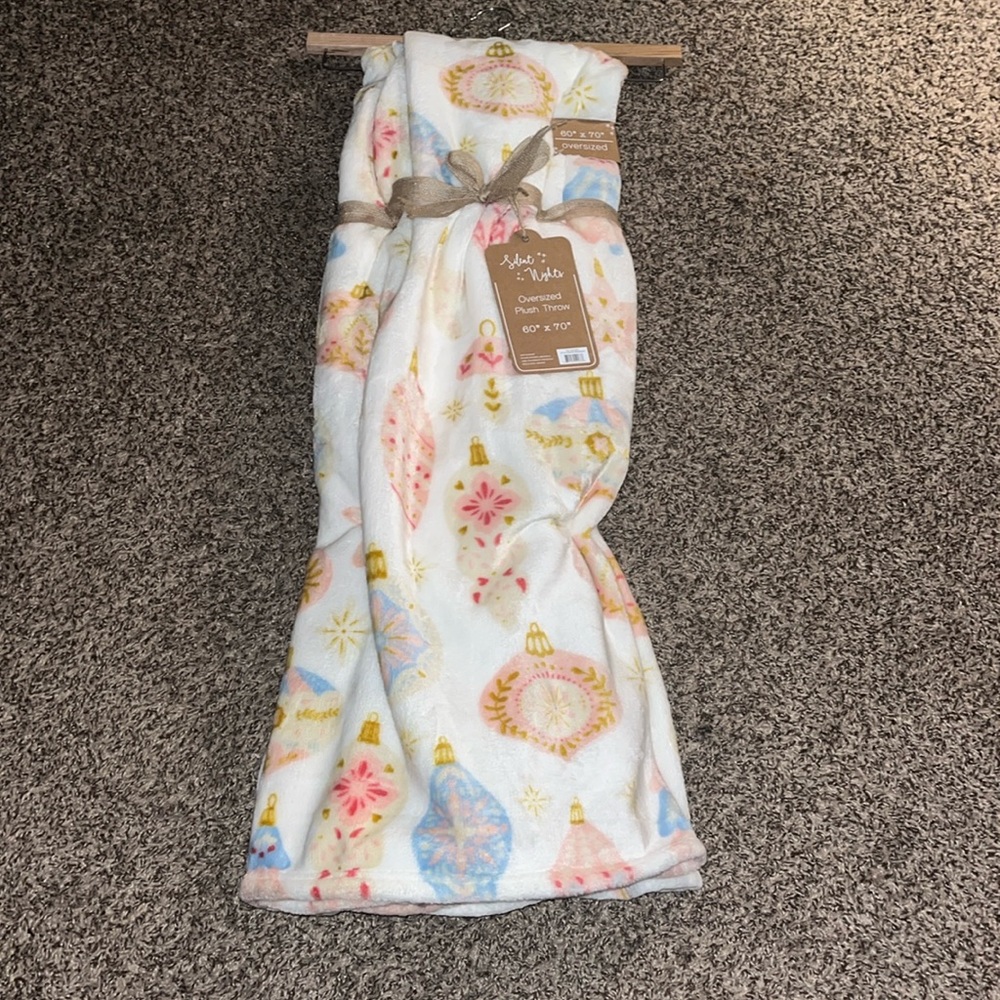 Christmas throw blanket
